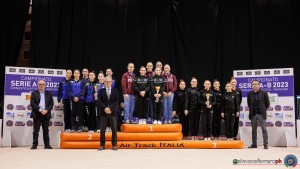 podio serie a1 foto simone ferraro sfa02227